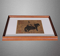 安阳书画装裱配框服务案例